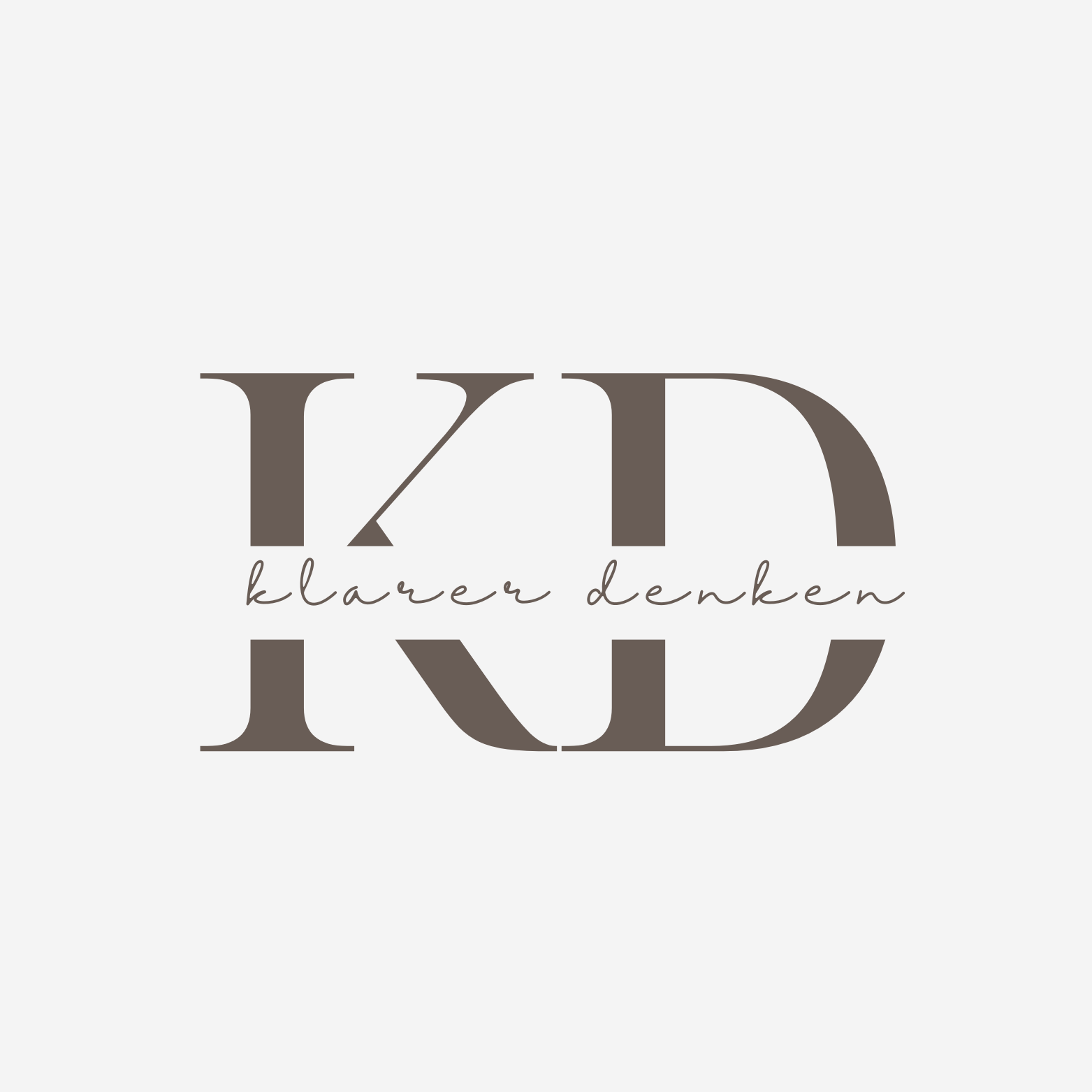 Logo on der Webseite klarerdenden.de